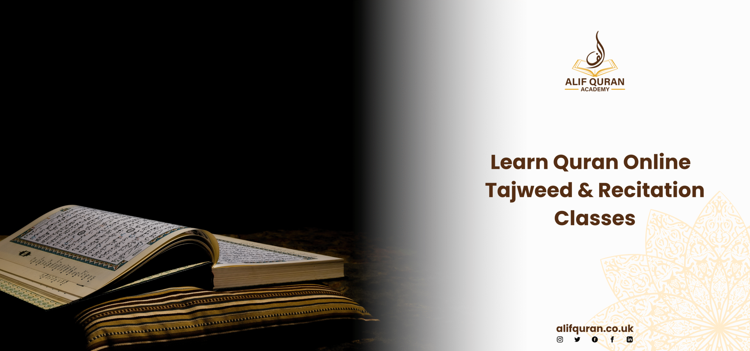 Learn Quran online with expert tutors at Alif Quran Academy. Tajweed and recitation classes for kids and adults, including special support for children with autism.