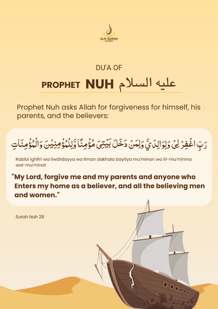 Prophet Nuh (AS) Dua in Times of Distress – A Prayer for Perseverance and Divine Assistance